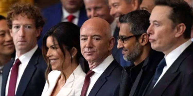 CEOs de Big Techs Marcam Presença na Posse de Trump